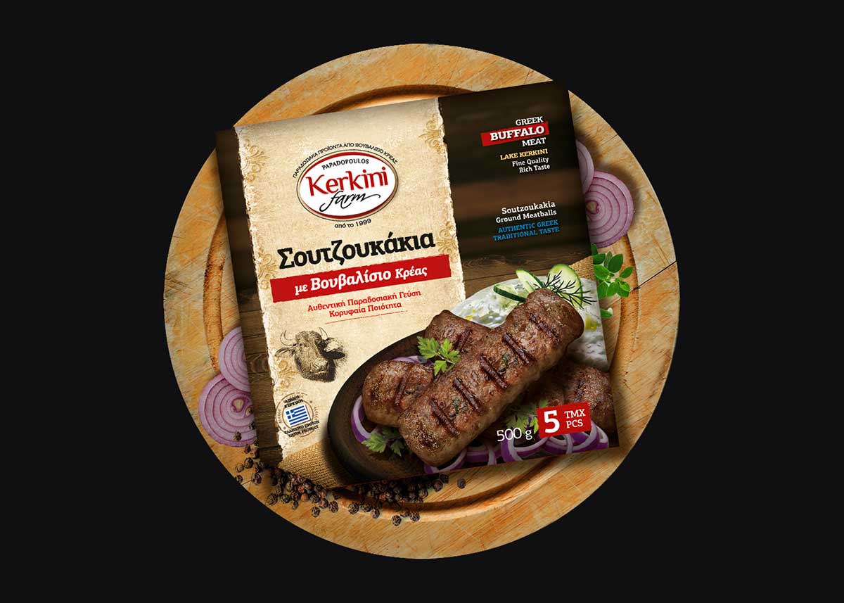“Soutzoukakia” with Buffalo meat
