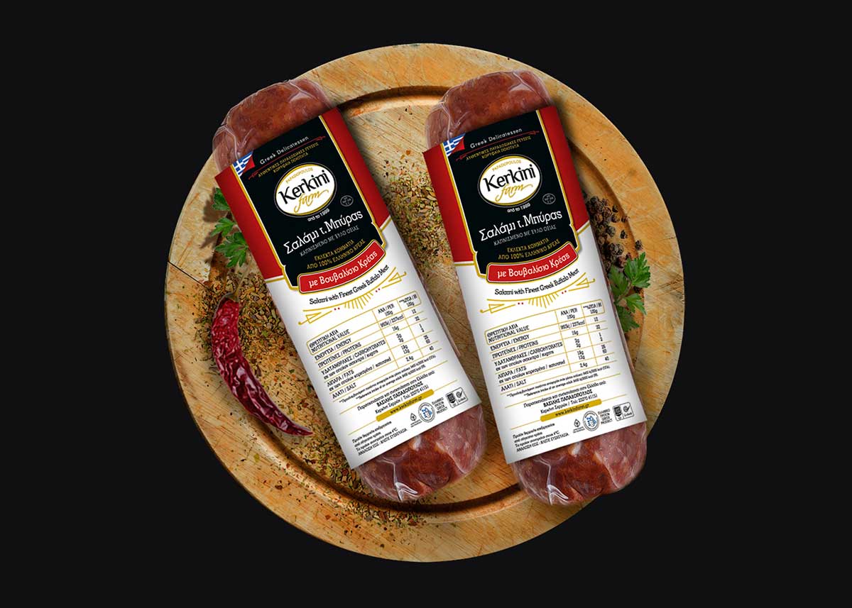 “Byraki” - Beer Salami, with Buffalo Meat